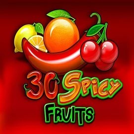 30 Spicy Fruits slot logo by Amusnet Interactive at Spinaura Casino