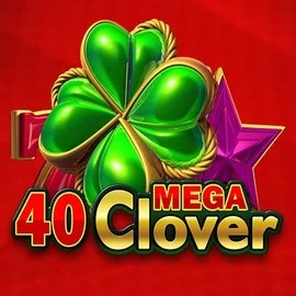 40 Mega Clover logo by Amusnet Interactive at Spinaura Casino
