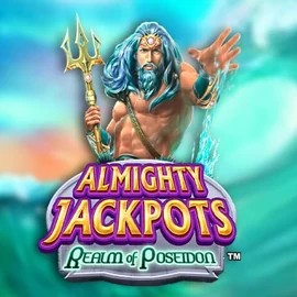 Try Almighty Jackpots – Realm of Poseidon slot by Novomatic on spinsaura.com – logo image