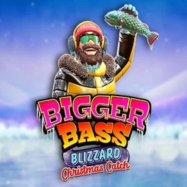 Bigger Bass Blizzard Christmas Catch casino game by Pragmatic Play – featured logo at Spinaura Casino