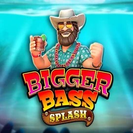 Slots logo of Bigger Bass Splash from Pragmatic Play at Spinaura Casino