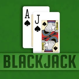 Blackjack (Relax Gaming) slot logo by Relax Gaming at Spinaura Casino