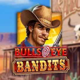 Slots logo of Bulls Eye Bandits from Origins at Spinaura Casino