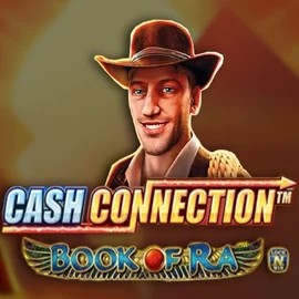 Cash Connection Book Of Ra logo by Novomatic at Spinaura Casino