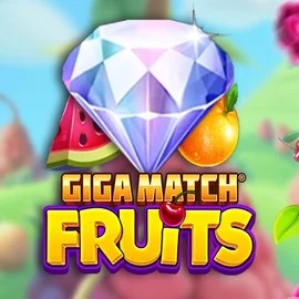 Giga Match Fruits casino game by RubyPlay – featured logo at Spinaura Casino