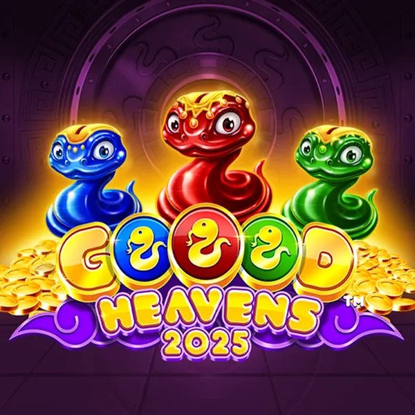 Goood Heavens logo by Rarestone Gaming Spinaura Casino
