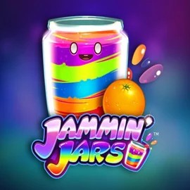 Jammin Jars slot logo by Push Gaming at Spinaura Casino