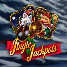 Enjoy Jingle Jackpots by Dragon Gaming – logo hosted on spinsaura.com