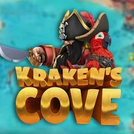 Krakens Cove online game logo by Relax Gaming on spinsaura.com