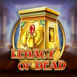 Legacy of Dead game by Play'n GO – logo hosted on Spinaura Casino