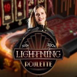 Enjoy Lightning Roulette by Evolution – logo hosted on spinsaura.com