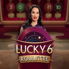 Lucky 6 Roulette game by Pragmatic Play – logo hosted on Spinaura Casino