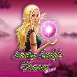 Try Lucky Ladys Charm Deluxe slot by Greentube on spinsaura.com – logo image