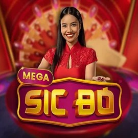 Mega Sic Bo slot visual from Pragmatic Play available on spinsaura.com