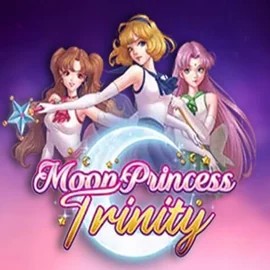 Moon Princess Trinity online game logo by Play'n GO on spinsaura.com