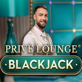 Live Casino logo of Privé Lounge Blackjack from Pragmatic Play at Spinaura Casino