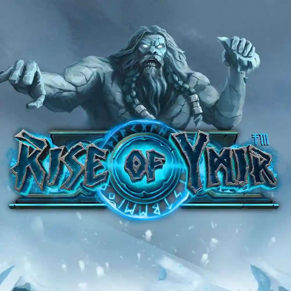 Enjoy Rise of Ymir by Hacksaw Gaming – logo hosted on spinsaura.com
