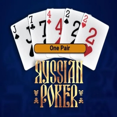 Official Table Games logo: Russian Poker by OneTouch Games at Spinaura Casino