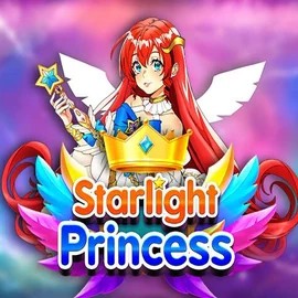 Starlight Princess slot visual from Pragmatic Play available on spinsaura.com