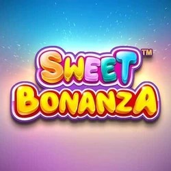 Sweet Bonanza logo – Slots by Pragmatic Play at Spinaura Casino
