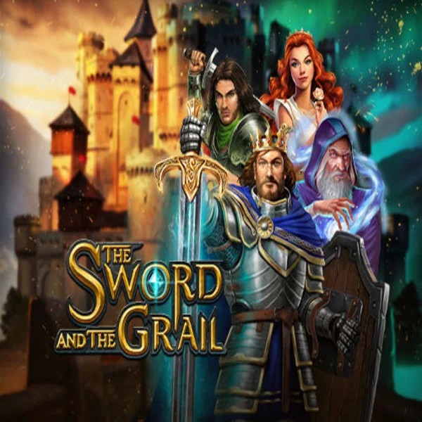 The Sword and the Grail slot icon by Play'n GO, available at Spinaura Casino