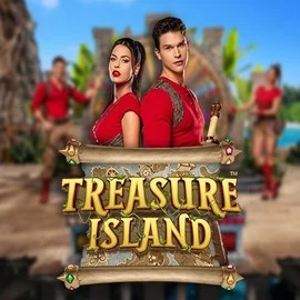 Official Live Casino logo: Treasure Island by Pragmatic Play at Spinaura Casino
