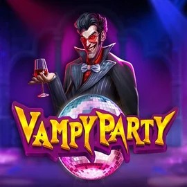 Vampy Party logo – Slots by Pragmatic Play at Spinaura Casino