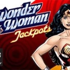 Wonder Woman Jackpots casino game by Amaya – featured logo at Spinaura Casino